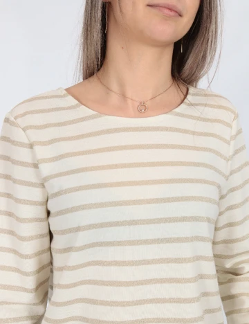 Bluza Vero Moda, ecru