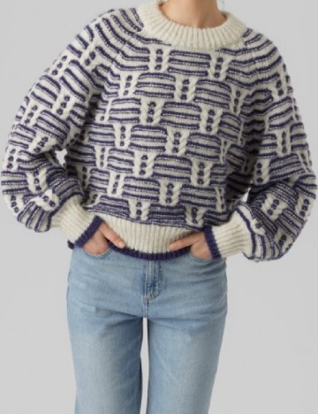 
						Pulover Vero Moda, albastru