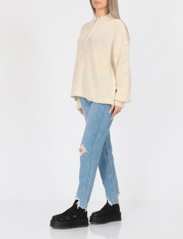 Pulover Vero Moda, ecru