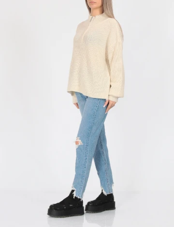 Pulover Vero Moda, ecru