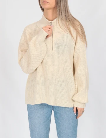 Pulover Vero Moda, ecru