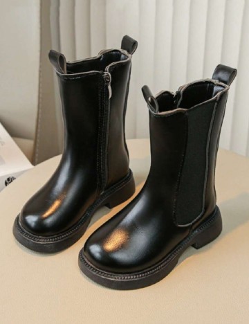 
						Cizme Shein Kids, negru