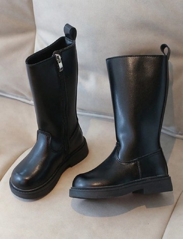 Cizme Shein Kids, negru