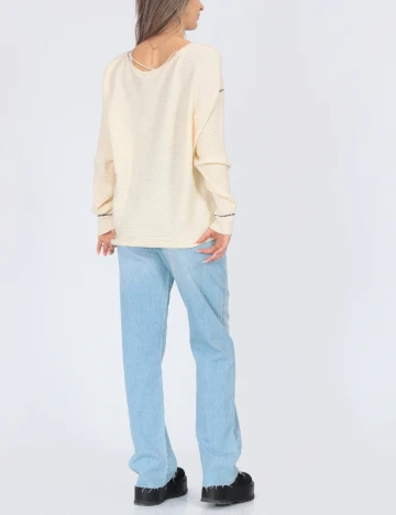 Bluza Vero Moda, crem
