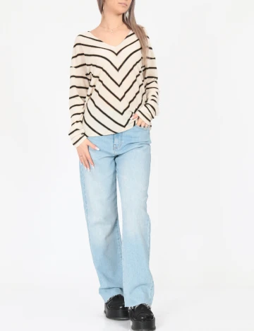 Bluza Vero Moda, ecru