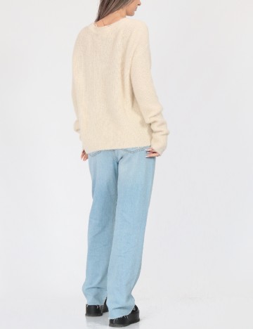 Pulover Vero Moda, ecru