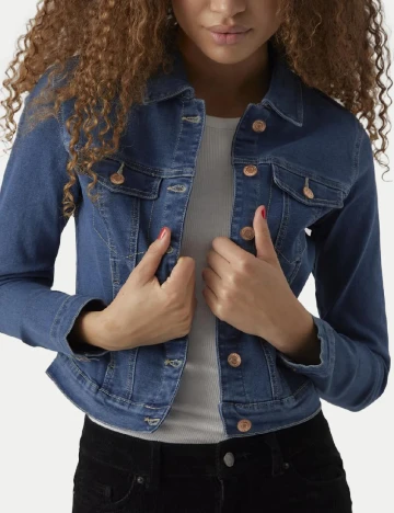Jacheta Vero Moda, bleumarin