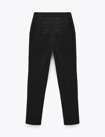 Pantaloni Zara, negru, M