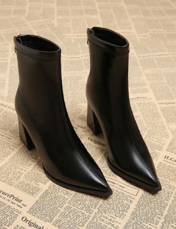 
						Botine SHEIN, negru