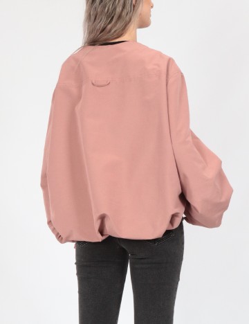 Jacheta Oversize Only, roz pudra