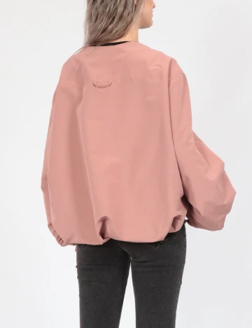 Jacheta Oversize Only, roz pudra