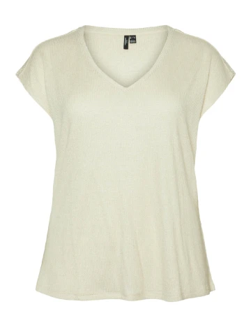 Bluza Vero Moda Curve, crem