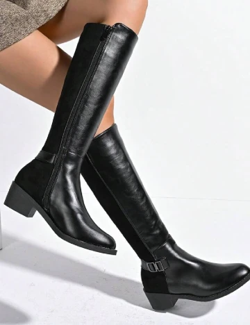 Cizme SHEIN, negru Negru