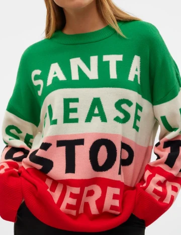 Pulover Oversize Vero Moda, mix culori