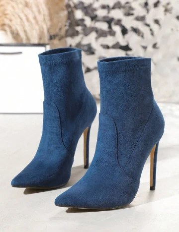 Botine SHEIN, albastru