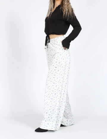 Pantaloni Vero Moda, alb