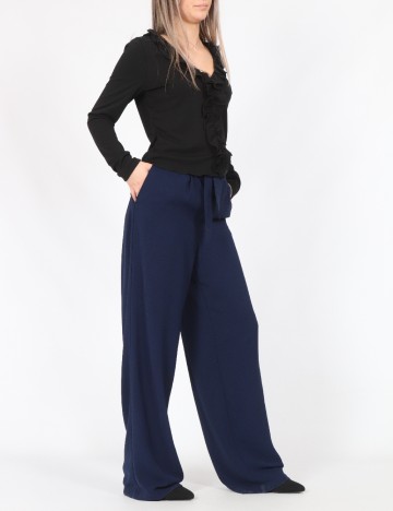Pantaloni Vero Moda, bleumarin