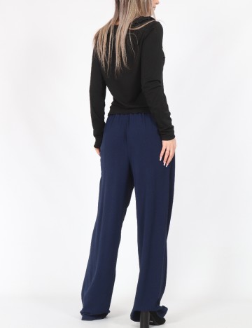 Pantaloni Vero Moda, bleumarin