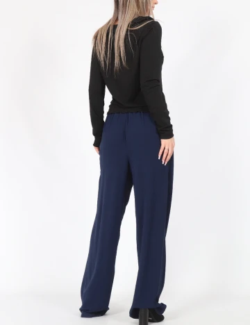 Pantaloni Vero Moda, bleumarin