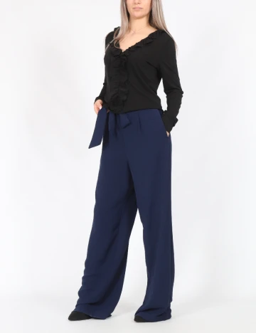 Pantaloni Vero Moda, bleumarin