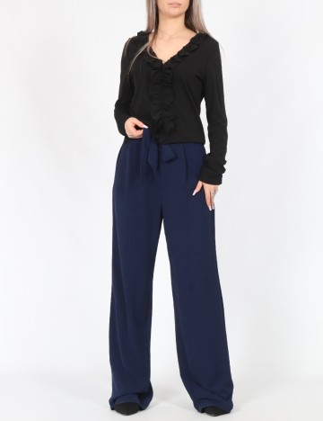 Pantaloni Vero Moda, bleumarin