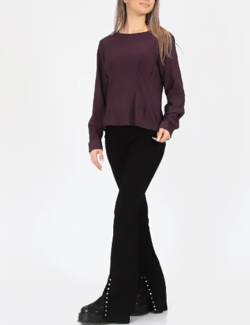 Bluza Vero Moda, pruna