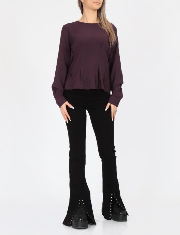 Bluza Vero Moda, pruna