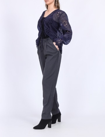 Pantaloni Vero Moda, gri