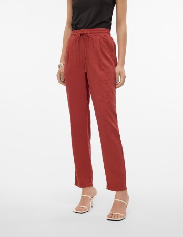 
						Pantaloni Vero Moda, caramiziu