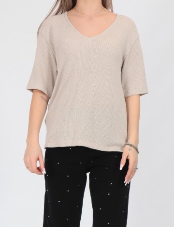 Tricou Vero Moda, bej