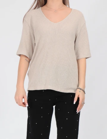 Tricou Vero Moda, bej