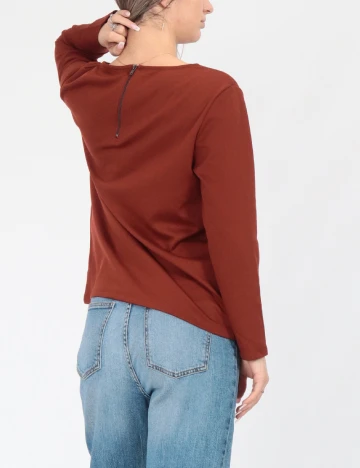 Bluza Vero Moda, caramiziu