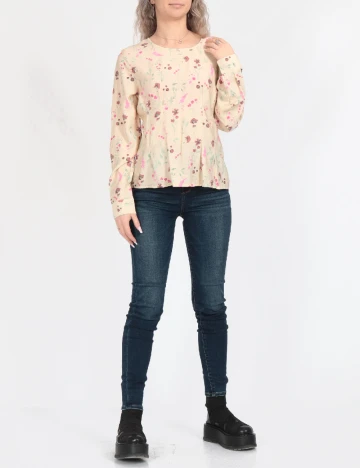 Bluza Vero Moda, crem
