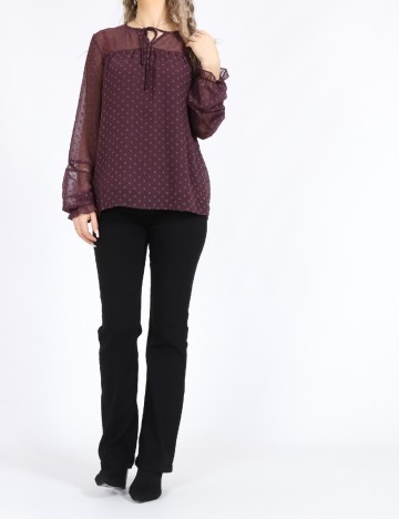 Bluza Vero Moda, pruna