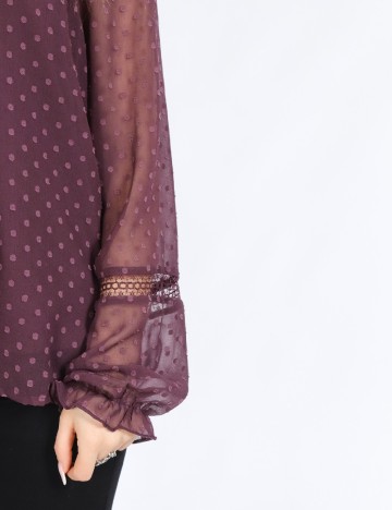 Bluza Vero Moda, pruna