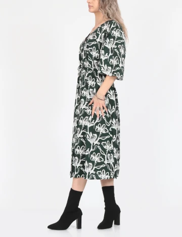 Rochie medie Vero Moda, verde