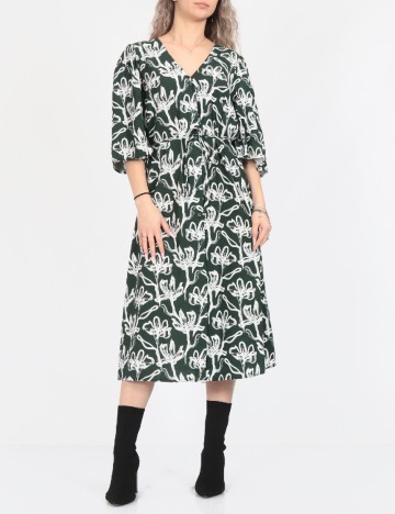 Rochie medie Vero Moda, verde