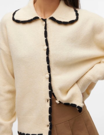 Cardigan Vero Moda, crem