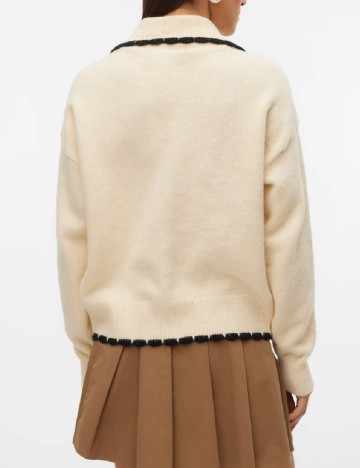 Cardigan Vero Moda, crem
