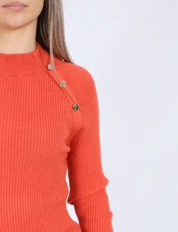 Bluza Vero Moda, portocaliu