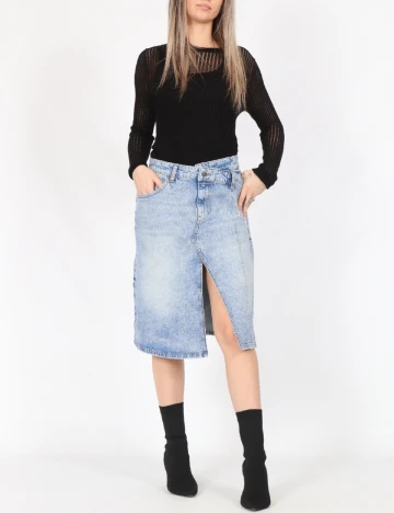 Fusta Vero Moda, albastru