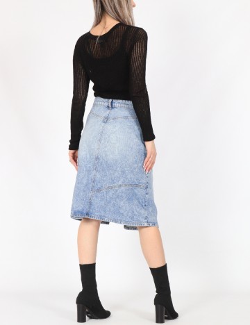 Fusta Vero Moda, albastru