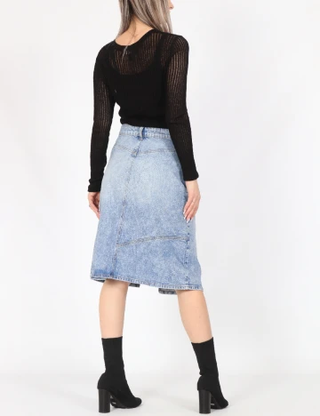 Fusta Vero Moda, albastru