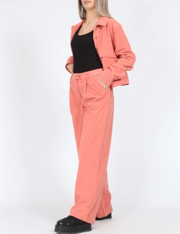 Pantaloni Vero Moda, somon