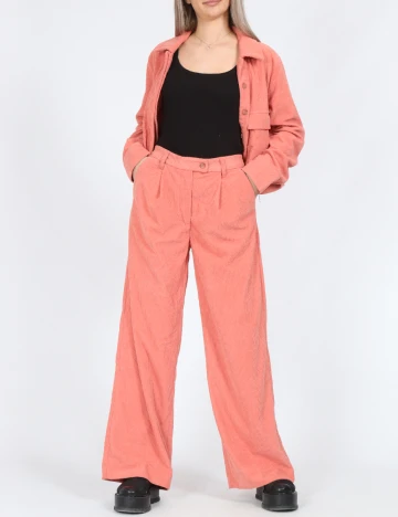 Pantaloni Vero Moda, somon
