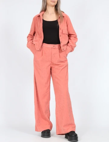 Pantaloni Vero Moda, somon
