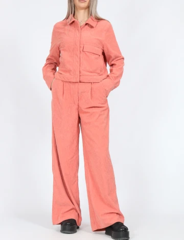 Pantaloni Vero Moda, somon