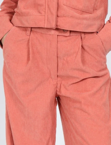 Pantaloni Vero Moda, somon