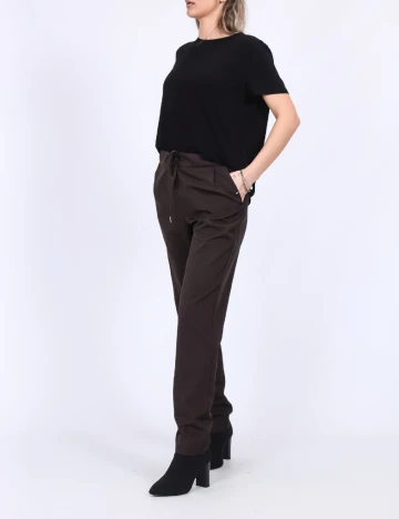 Pantaloni Vero Moda, maro