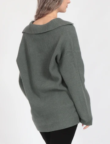 Pulover Oversize Vero Moda, verde